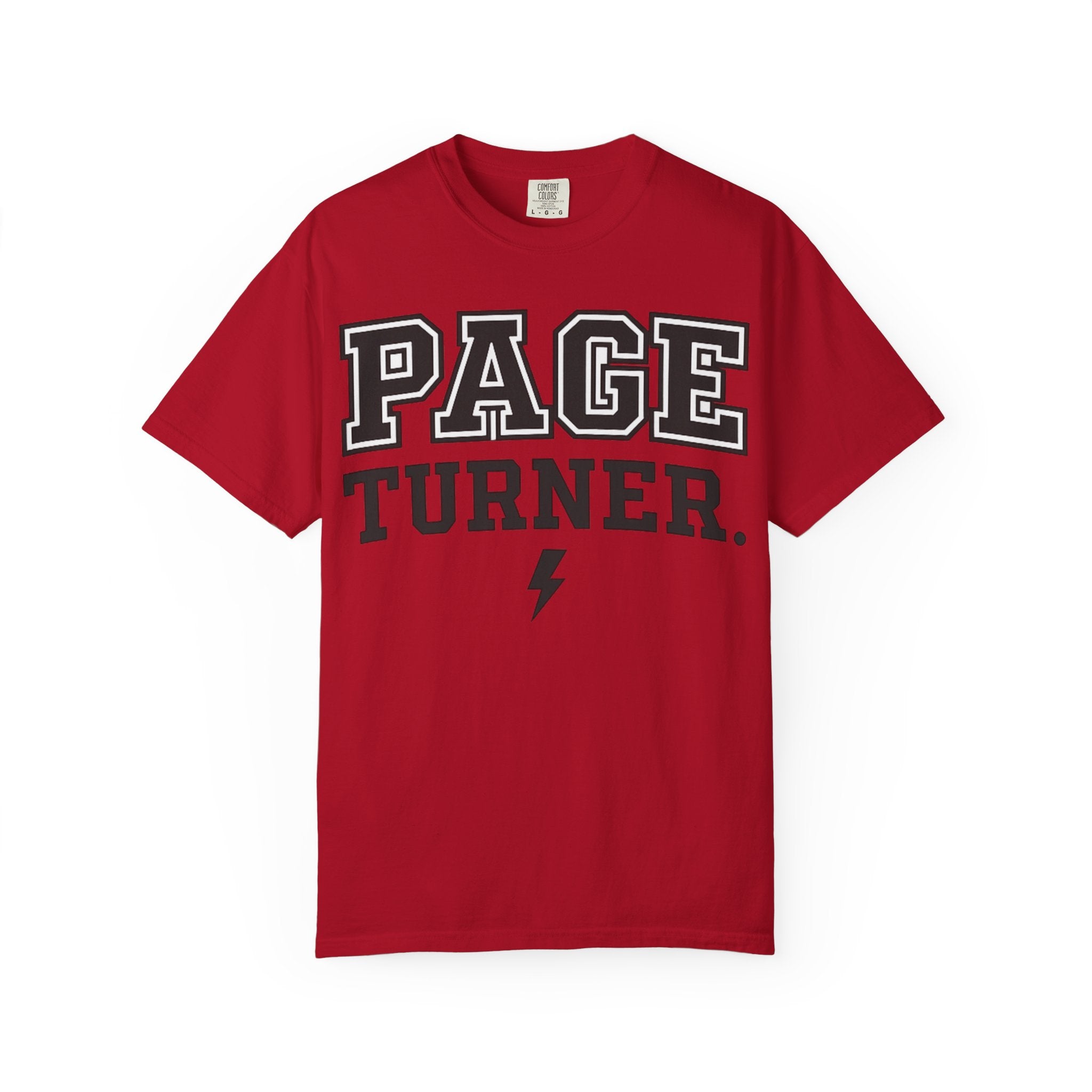 Page Turner T-Shirt — Novel Lover Literary Tee