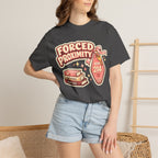 Forced Proximity T-Shirt — Cute Retro Romance Graphic Tee (Room 214)
