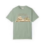 Book Lover Floral T-Shirt — "My favorite place is between the pages" Reading Tee