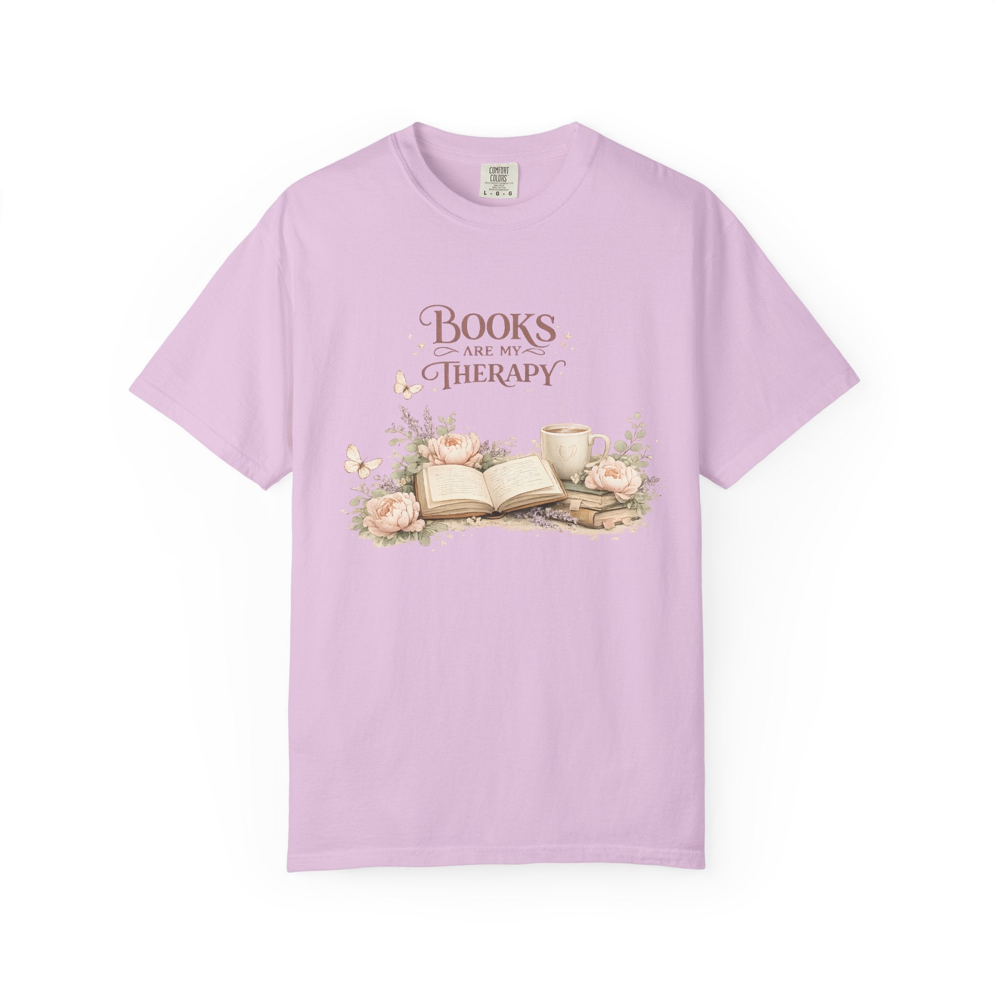 Books Are My Therapy T-Shirt