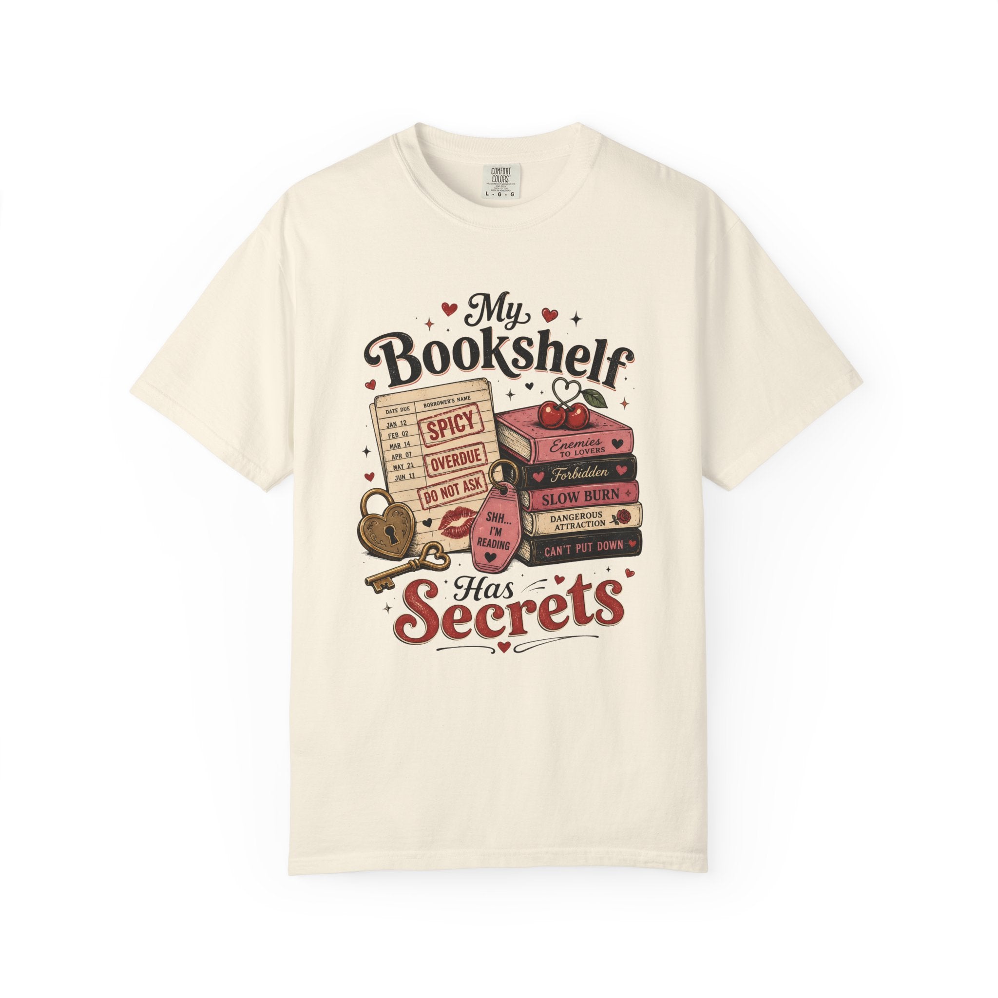 My Bookshelf Has Secrets Comfort Colors® T-Shirt