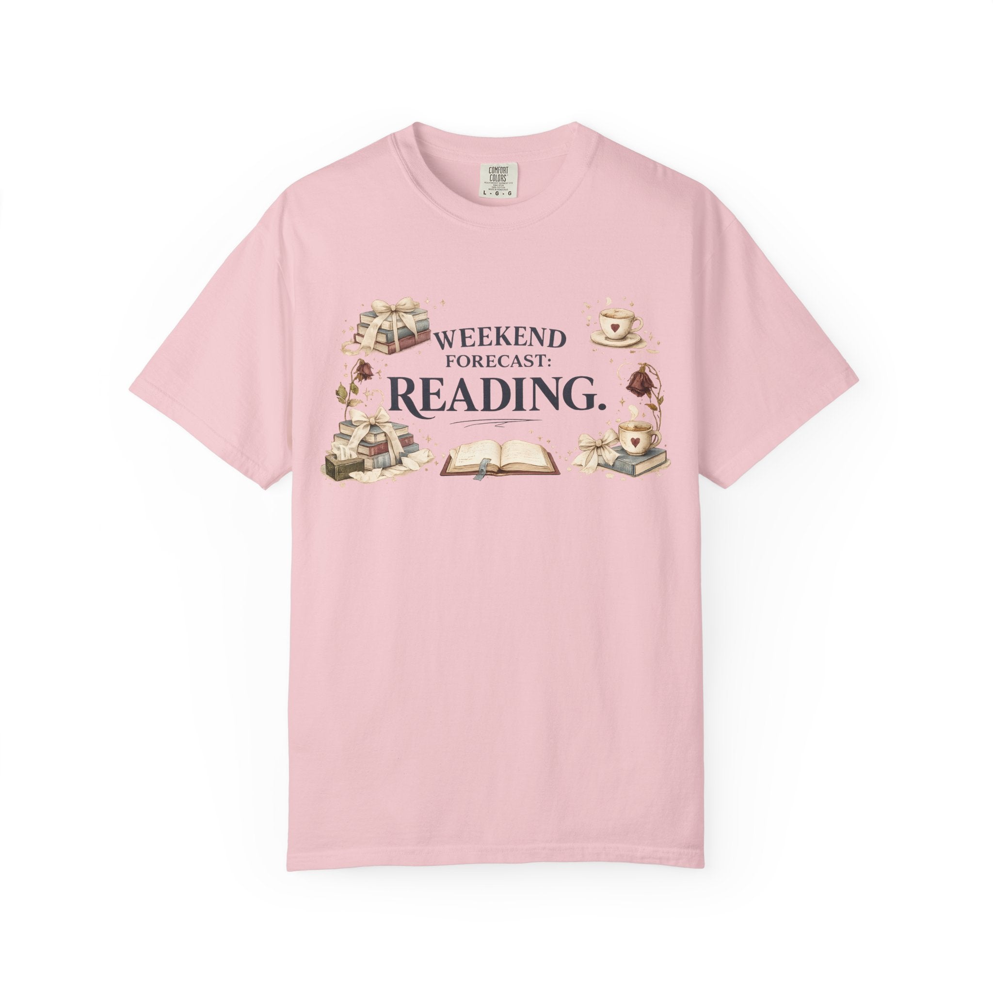 Reading Weekend T-Shirt — “Weekend Forecast: Reading” Graphic Tee