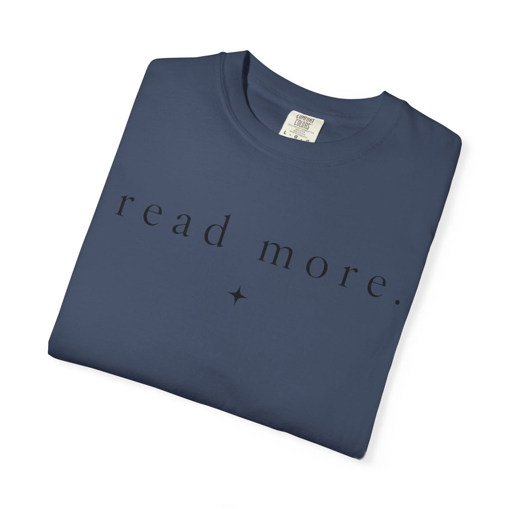 Read More T-Shirt — Minimalist Literary Graphic Tee