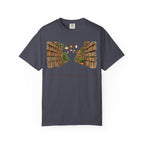 Book Nook T-Shirt — 'I Long Long Walk Down The Book Aisles' Literary Tee