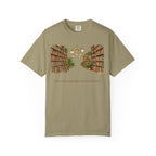 Book Nook T-Shirt — 'I Long Long Walk Down The Book Aisles' Literary Tee