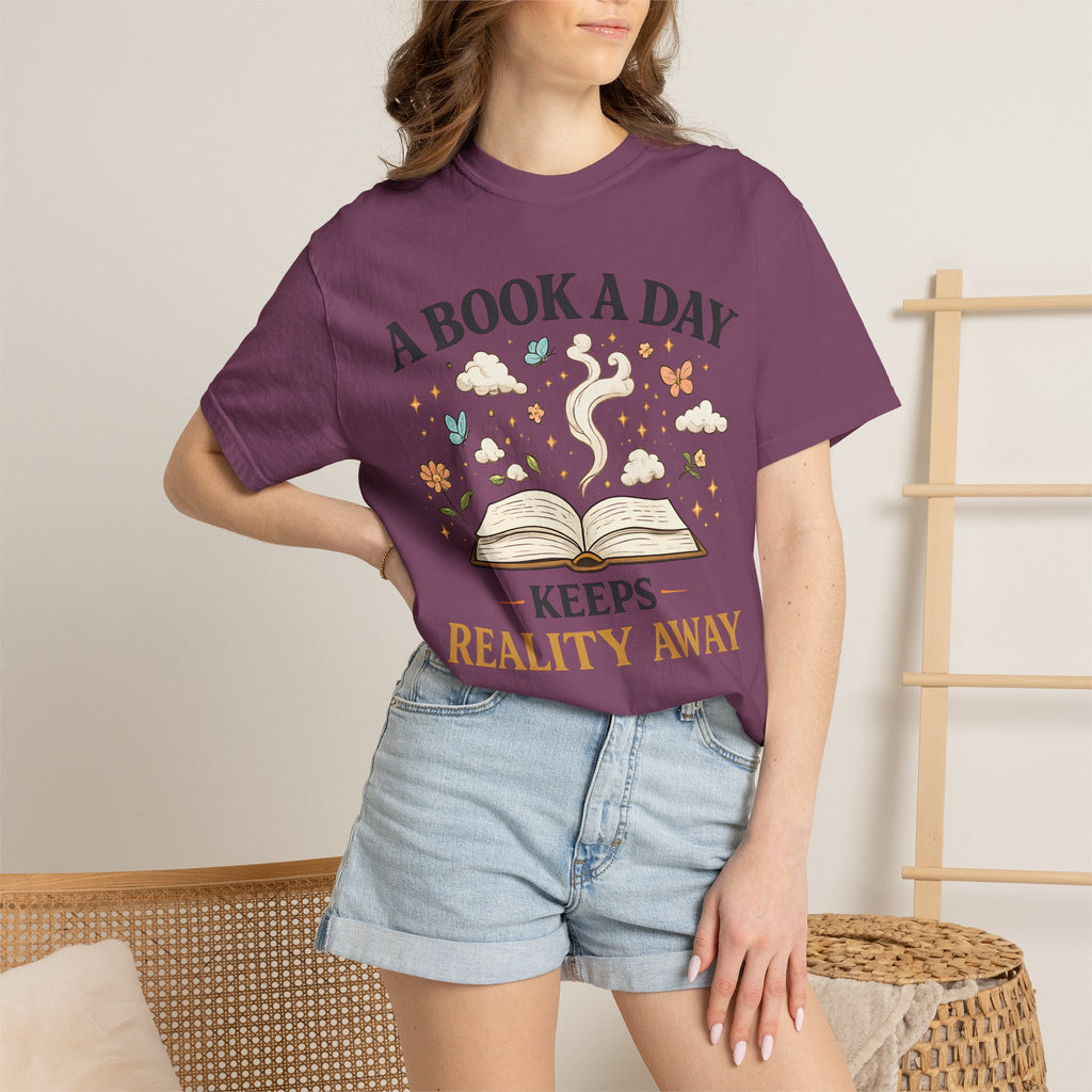 A Book a Day Keeps Reality Away T-Shirt