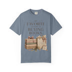 Book Lover T-Shirt — "My Favorite Genre Is Buying Books" Graphic Tee