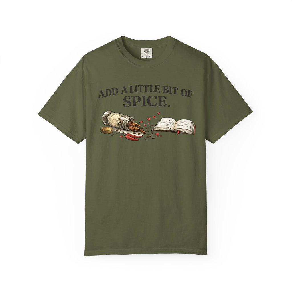 Add a Little Bit of Spice T-Shirt — Culinary & Cookbook Lover Tee