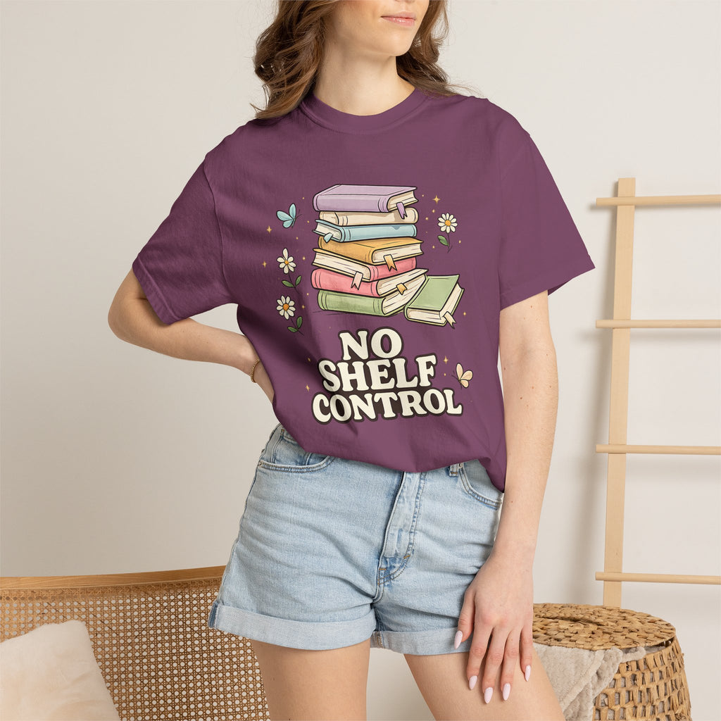 No Shelf Control Bookstack T-Shirt