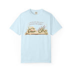 Book Lover Floral T-Shirt — "My favorite place is between the pages" Reading Tee