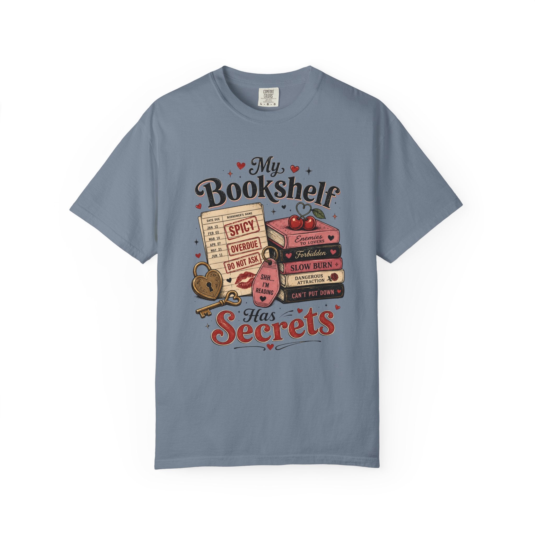 My Bookshelf Has Secrets Comfort Colors® T-Shirt
