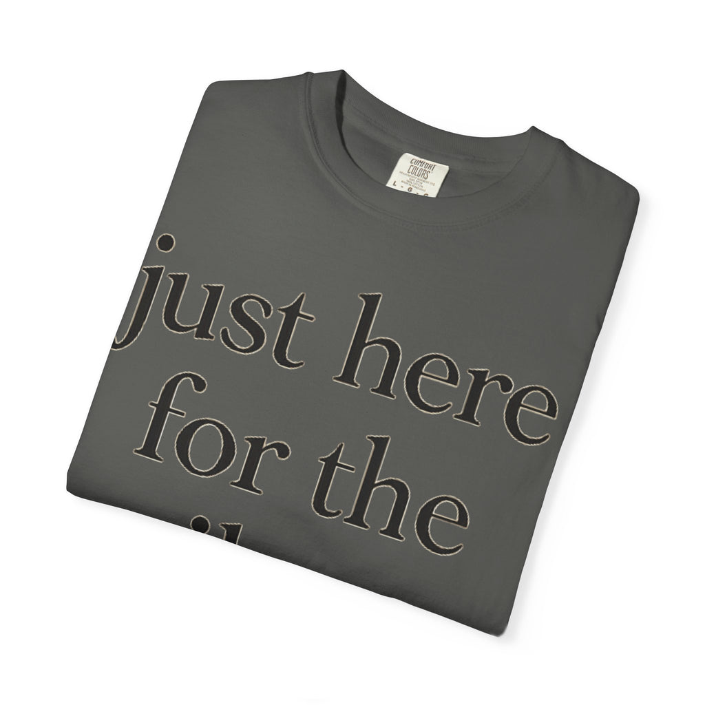 Just Here for the Epilogue T-Shirt — Literary Quote Tee