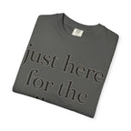 Just Here for the Epilogue T-Shirt — Literary Quote Tee