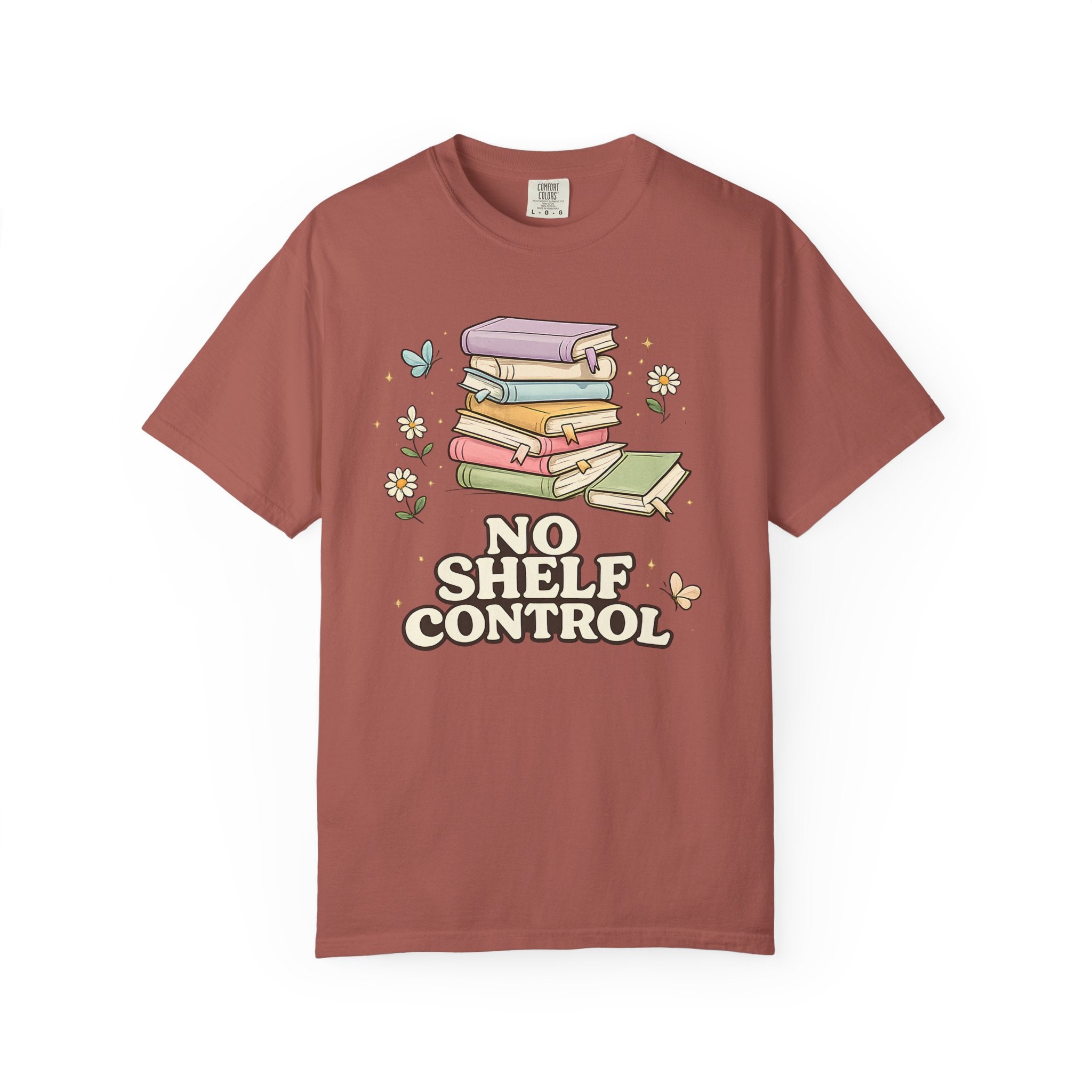 No Shelf Control Bookstack T-Shirt