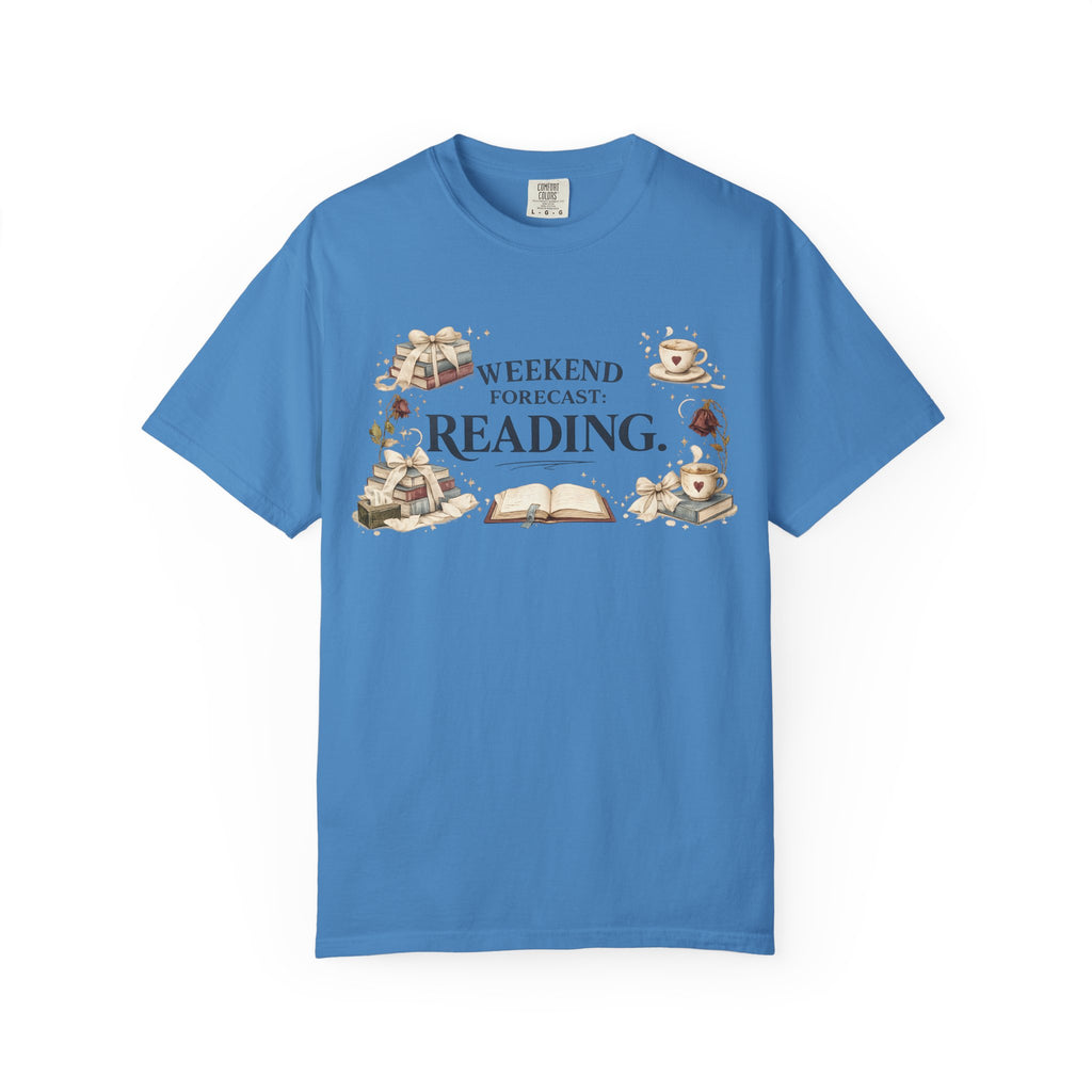 Reading Weekend T-Shirt — “Weekend Forecast: Reading” Graphic Tee