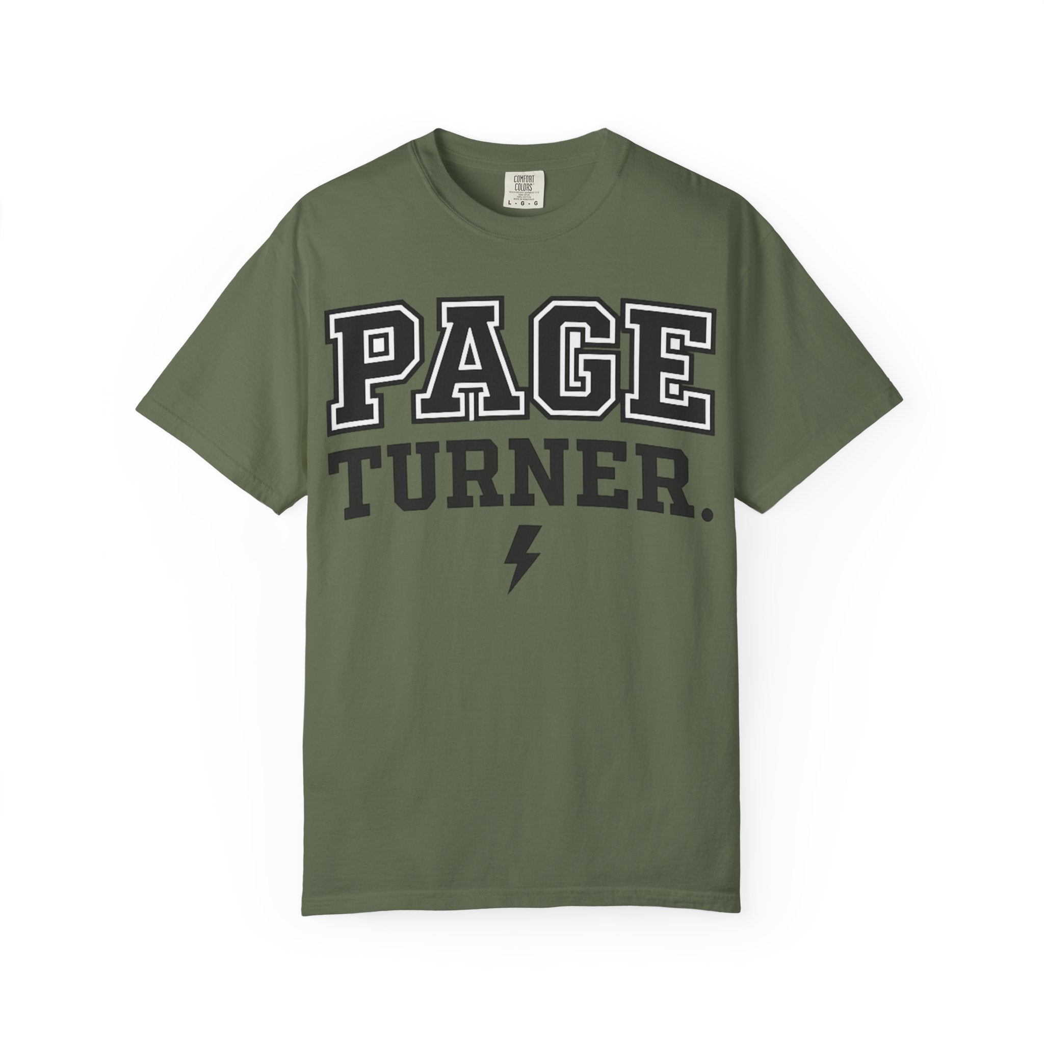 Page Turner T-Shirt — Novel Lover Literary Tee