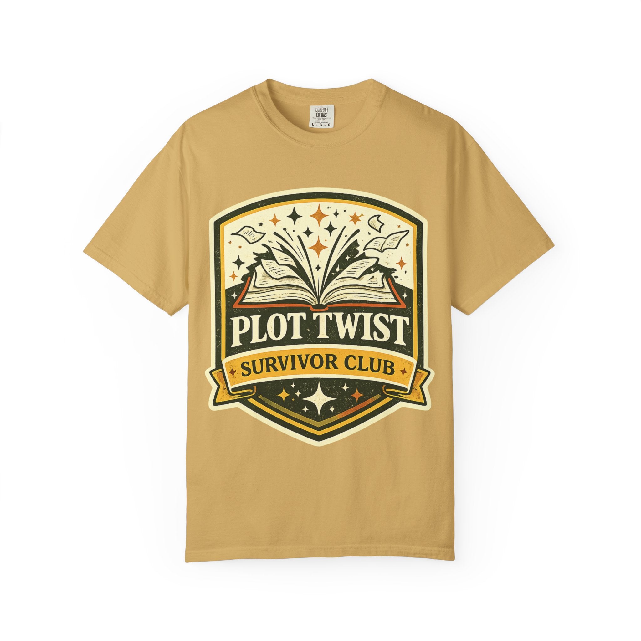 Plot Twist Survivor Club T-Shirt — Funny Book Lover Tee
