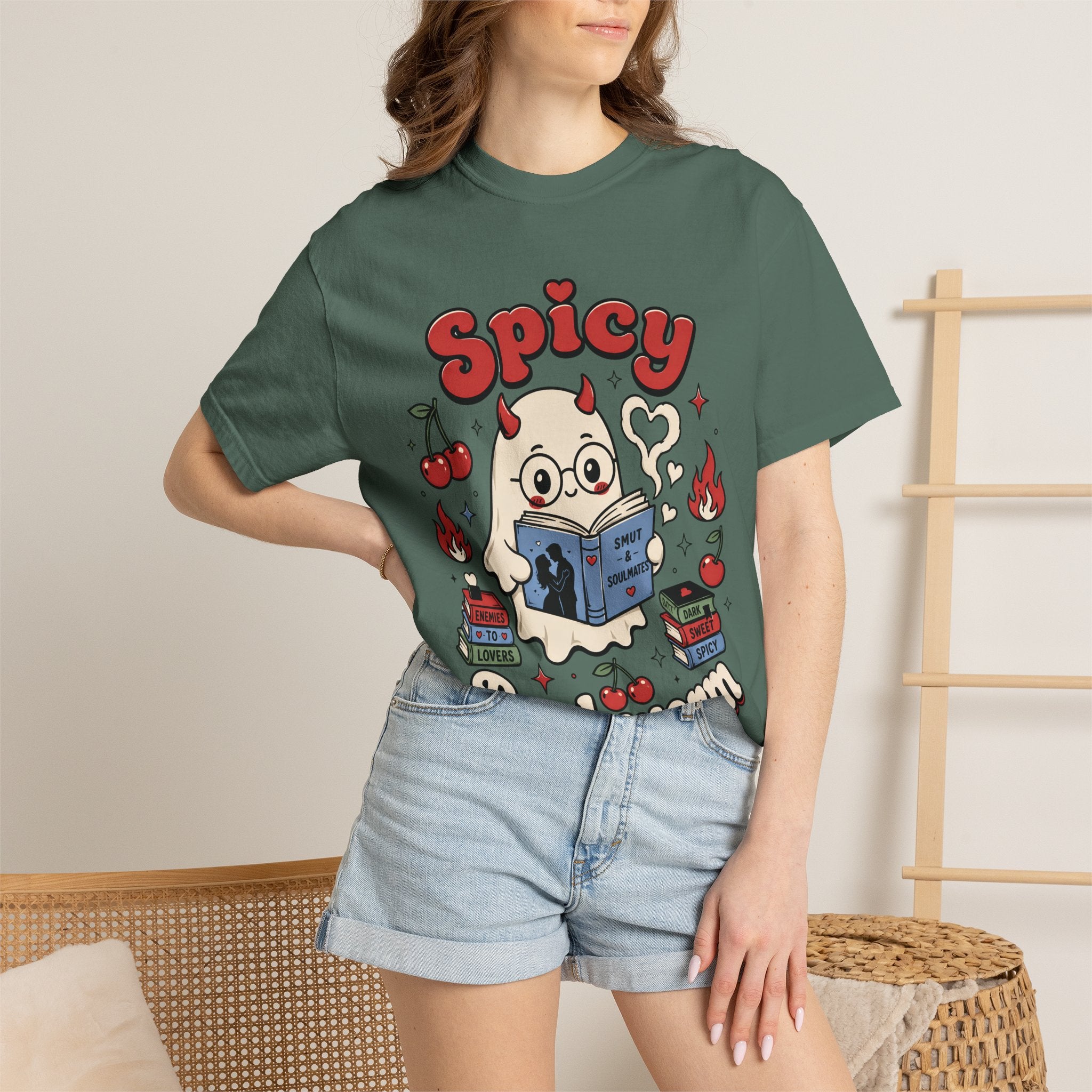 Spicy Bookworm Comfort Colors® T-Shirt