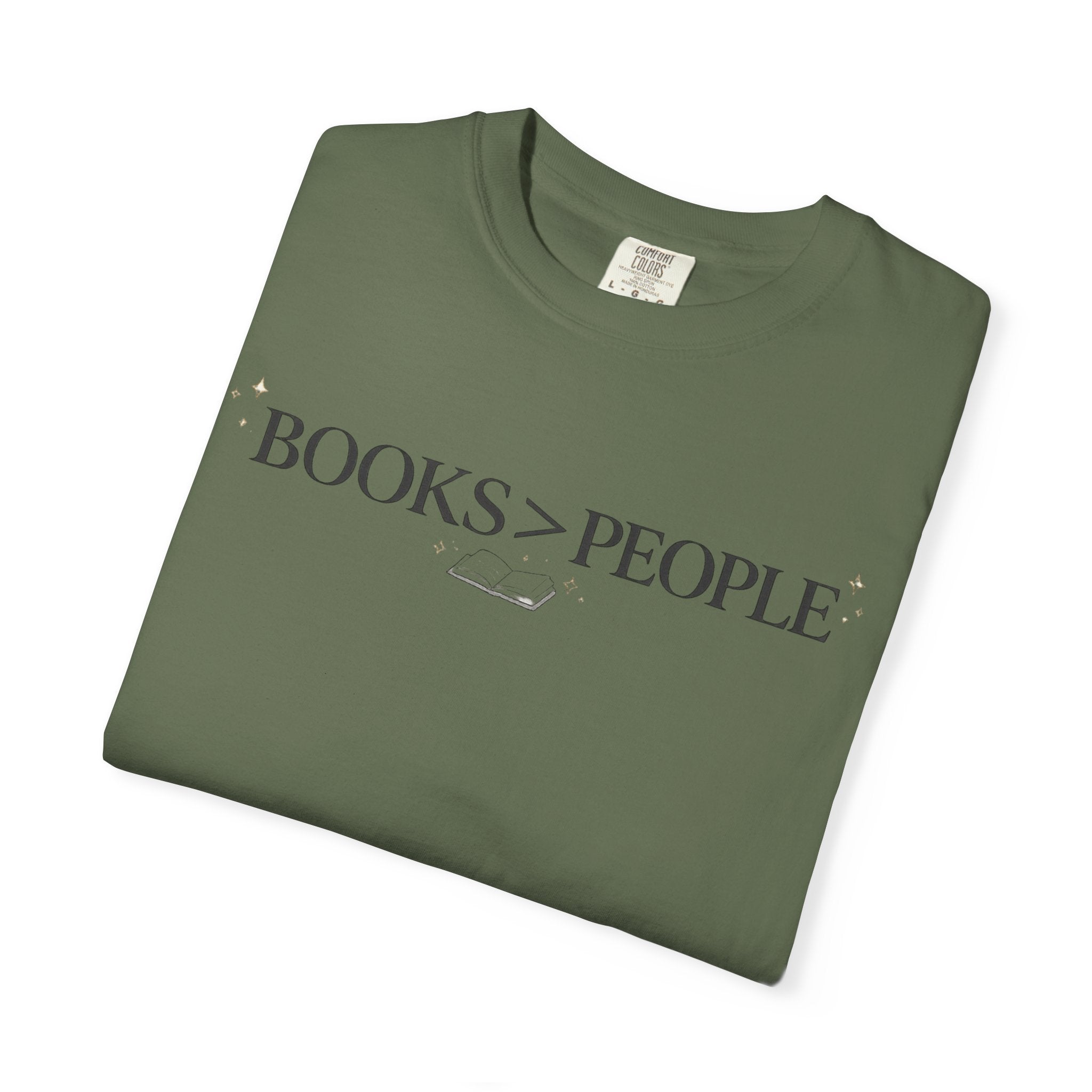 Books > People T-Shirt — Literary Quote Tee for Book Lovers