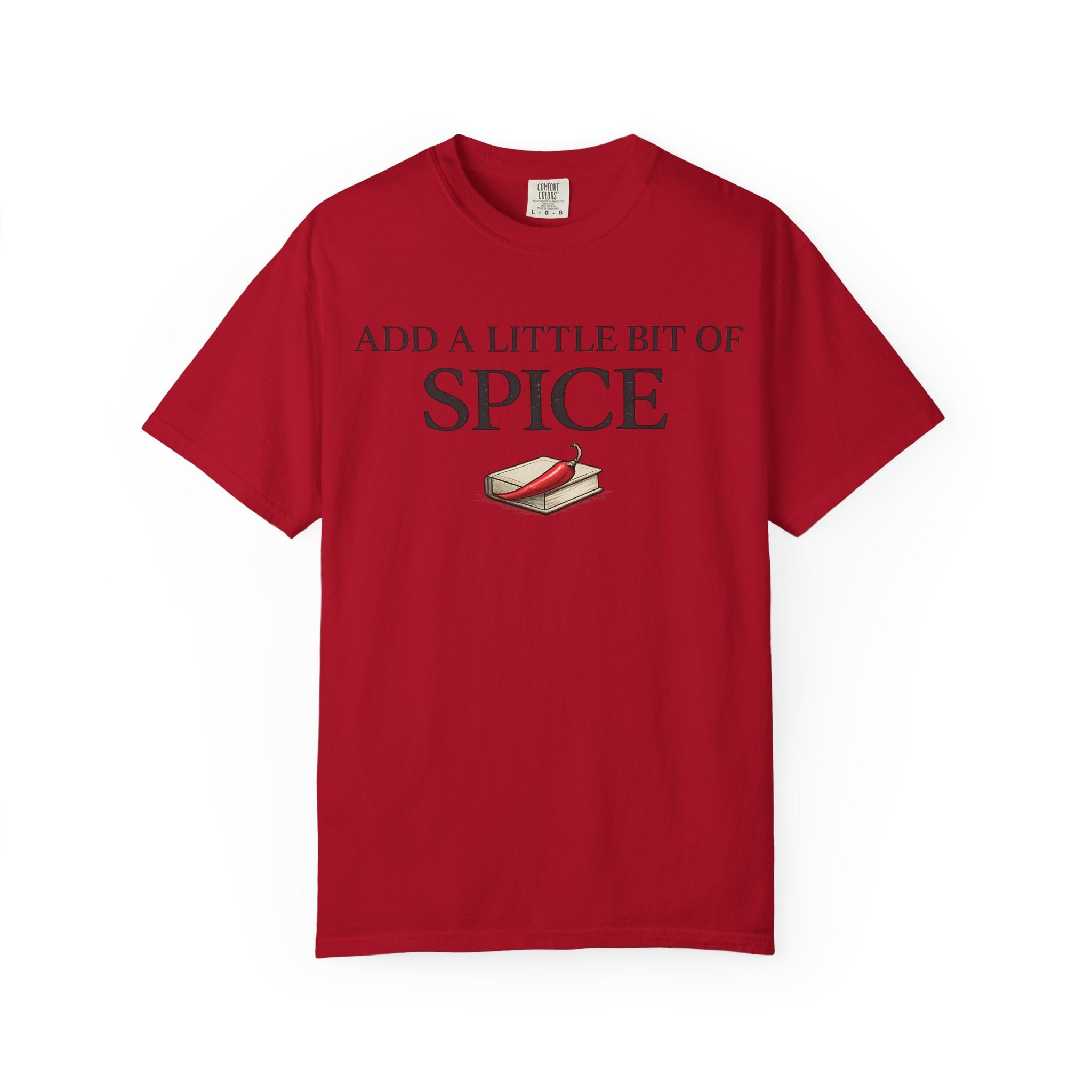 Spice Book T-Shirt — "Add a Little Bit of Spice" Graphic Tee