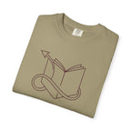 Villain-Aesthetic T-Shirt — "If Villain Bad... why not?" Literary Graphic Tee
