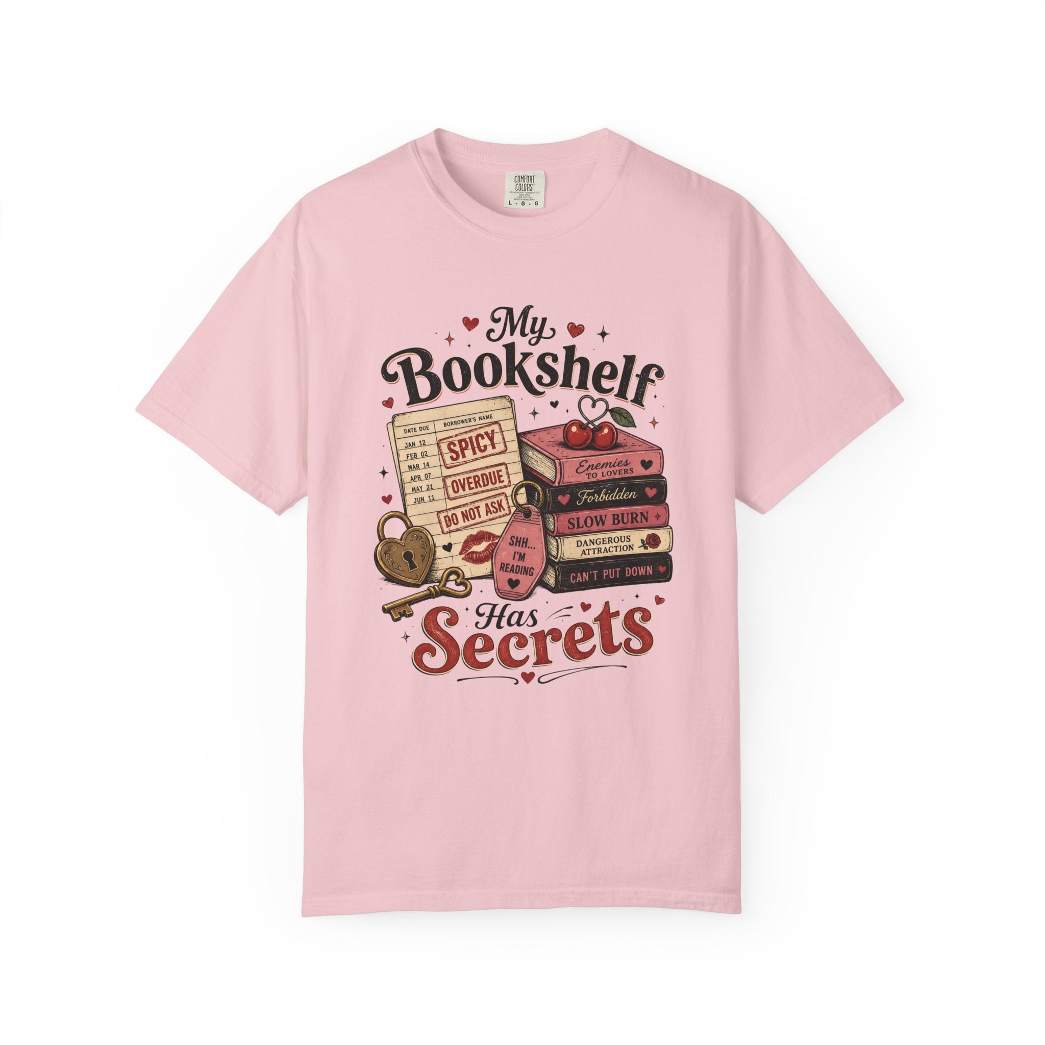My Bookshelf Has Secrets Comfort Colors® T-Shirt