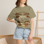 Bookshelf T-Shirt — "Too Many Books? Not Enough Bookshelves" Reader Shirt