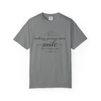 T-Shirt — "Making Grumpy Men Smile" Vintage Script Tee