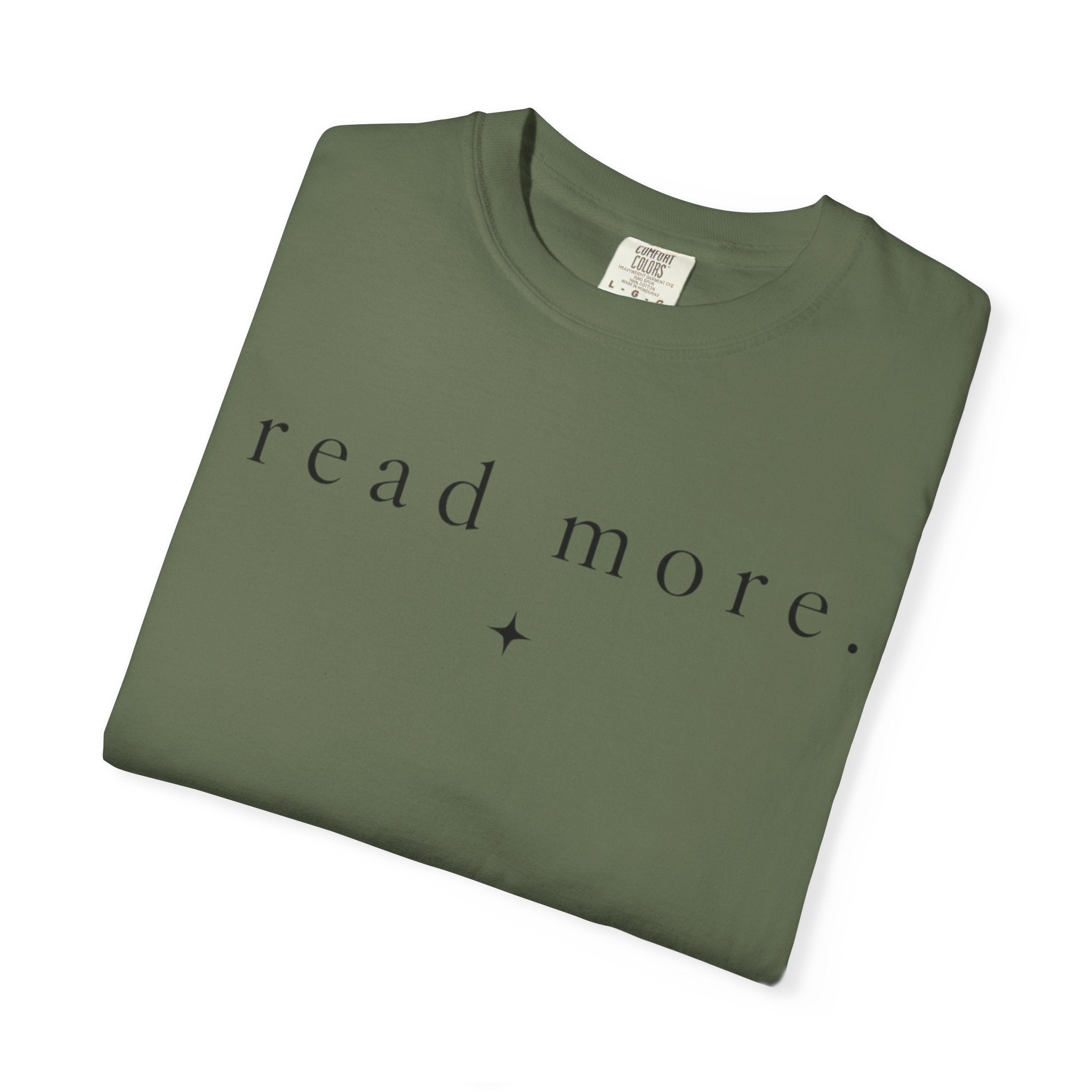 Read More T-Shirt — Minimalist Literary Graphic Tee