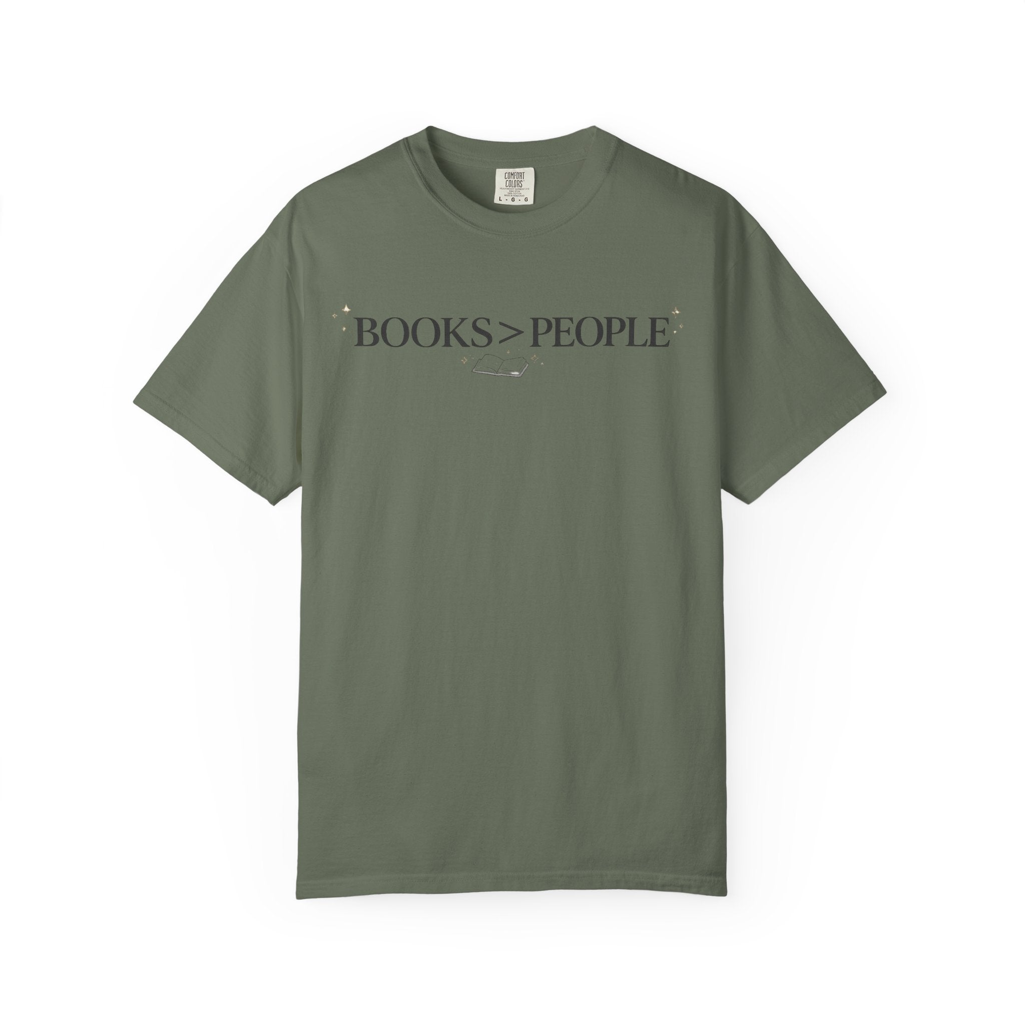 Books > People T-Shirt — Literary Quote Tee for Book Lovers