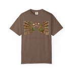Book Nook T-Shirt — 'I Long Long Walk Down The Book Aisles' Literary Tee