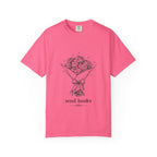 T-Shirt — “Send Books” Bouquet Graphic Tee | Literary Gift for Book Lovers