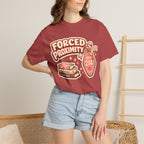 Forced Proximity T-Shirt — Cute Retro Romance Graphic Tee (Room 214)