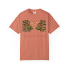 Book Nook T-Shirt — 'I Long Long Walk Down The Book Aisles' Literary Tee
