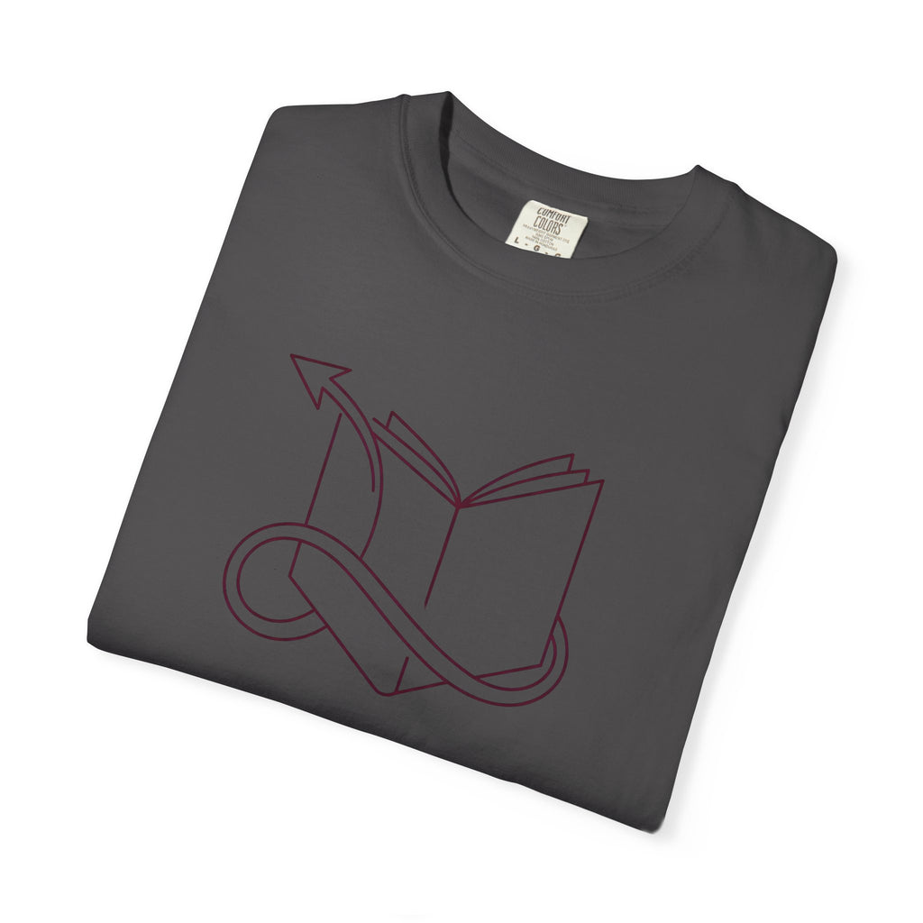 Villain-Aesthetic T-Shirt — "If Villain Bad... why not?" Literary Graphic Tee