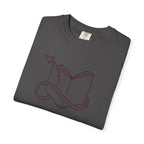 Villain-Aesthetic T-Shirt — "If Villain Bad... why not?" Literary Graphic Tee