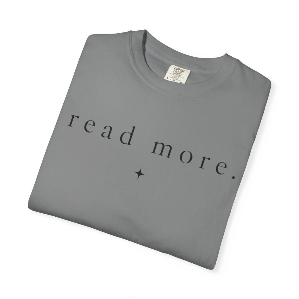 Read More T-Shirt — Minimalist Literary Graphic Tee