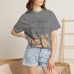 Book Lover T-Shirt — "My Favorite Genre Is Buying Books" Graphic Tee