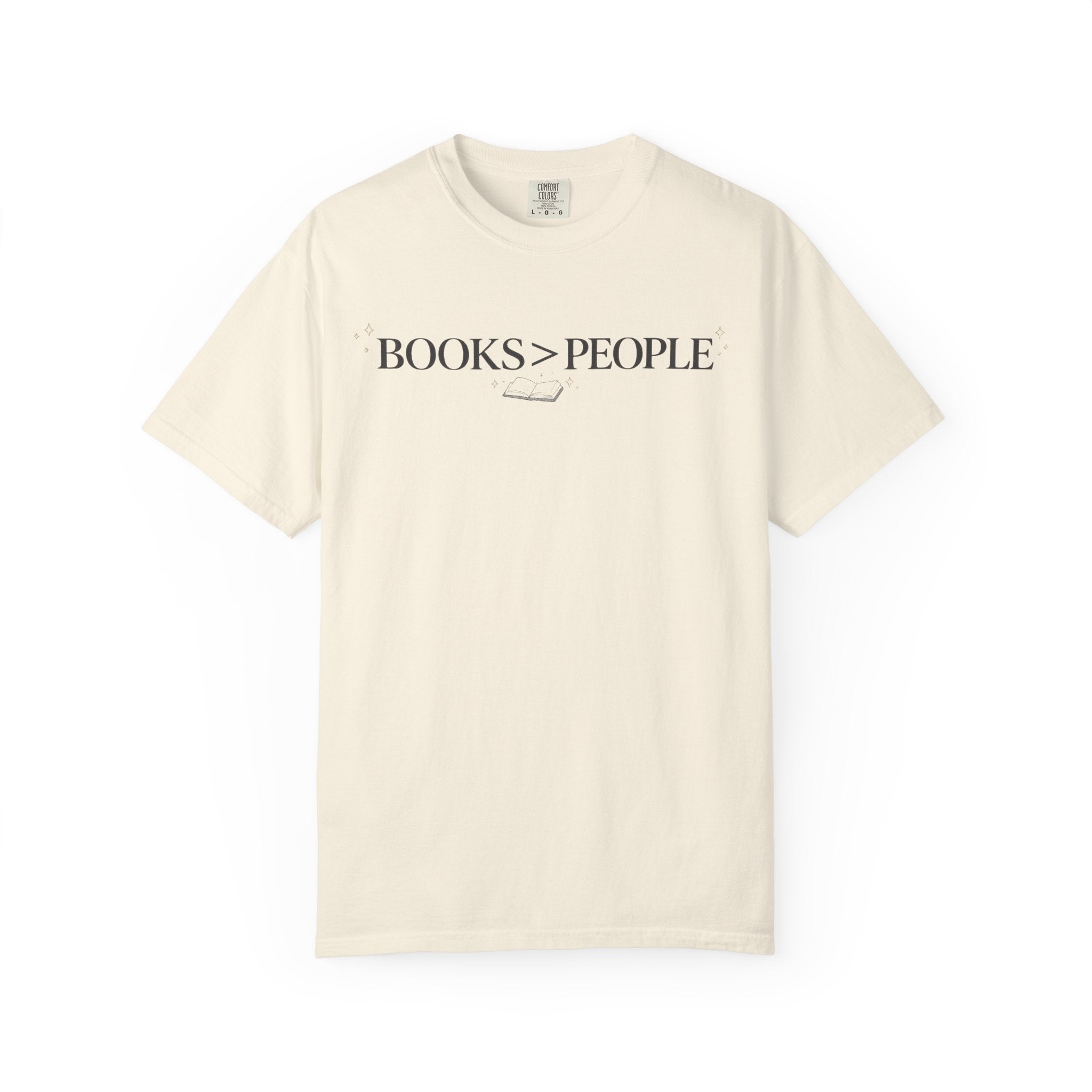 Books > People T-Shirt — Literary Quote Tee for Book Lovers