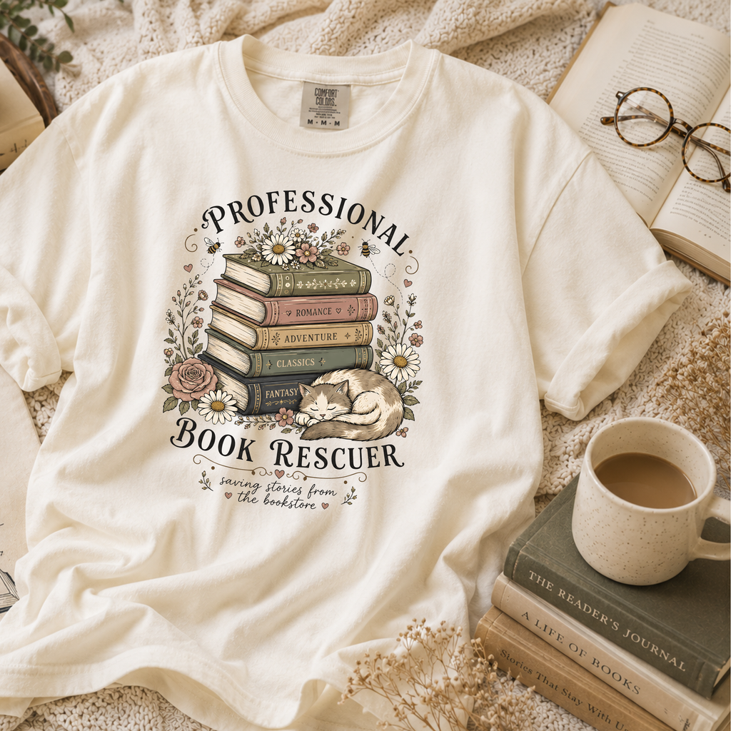 Professional Book Rescuer Comfort Colors® T-Shirt