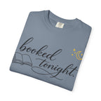 Booked Tonight T-Shirt — Cozy Reading Graphic Tee