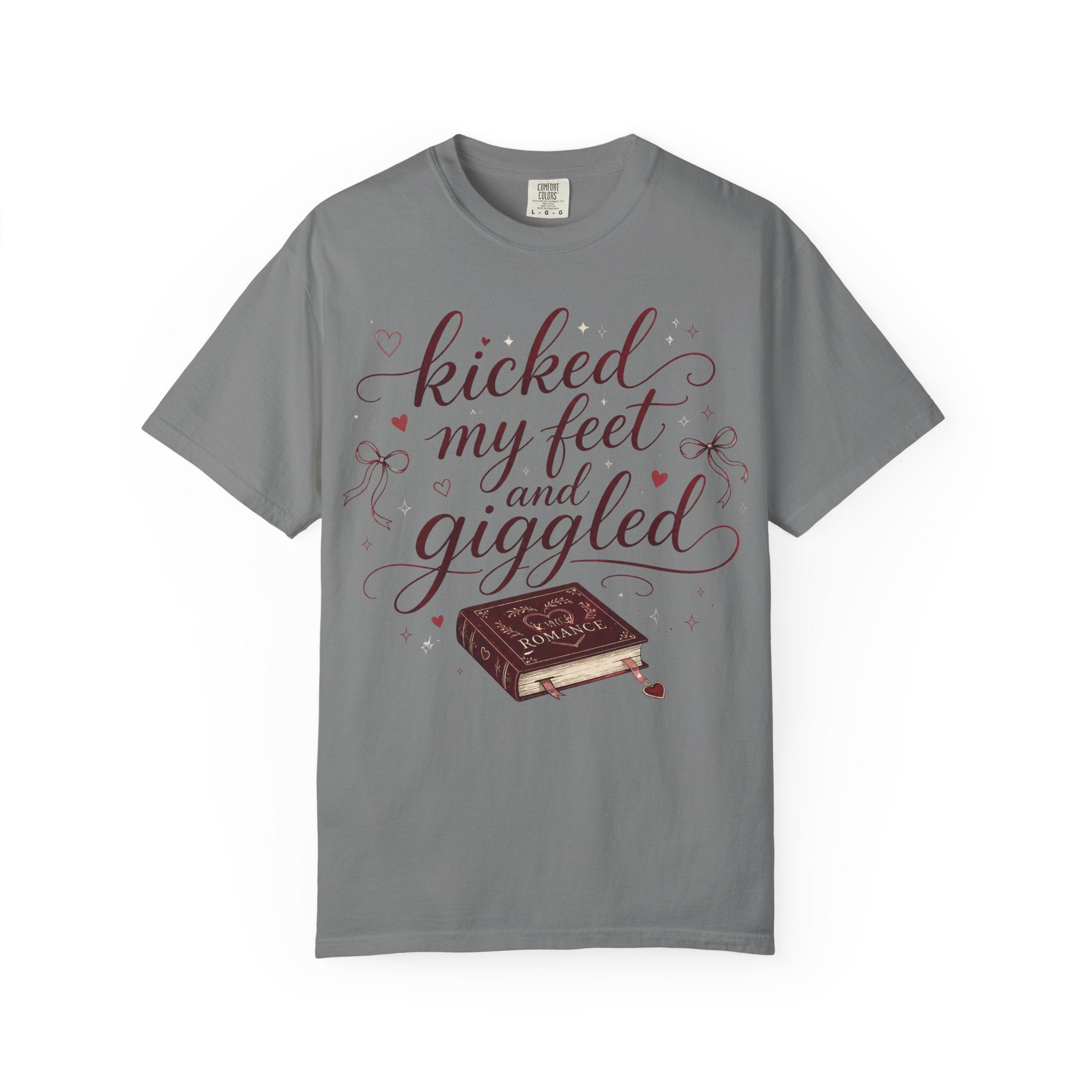 Kicked My Feet and Giggled Booklover T-Shirt