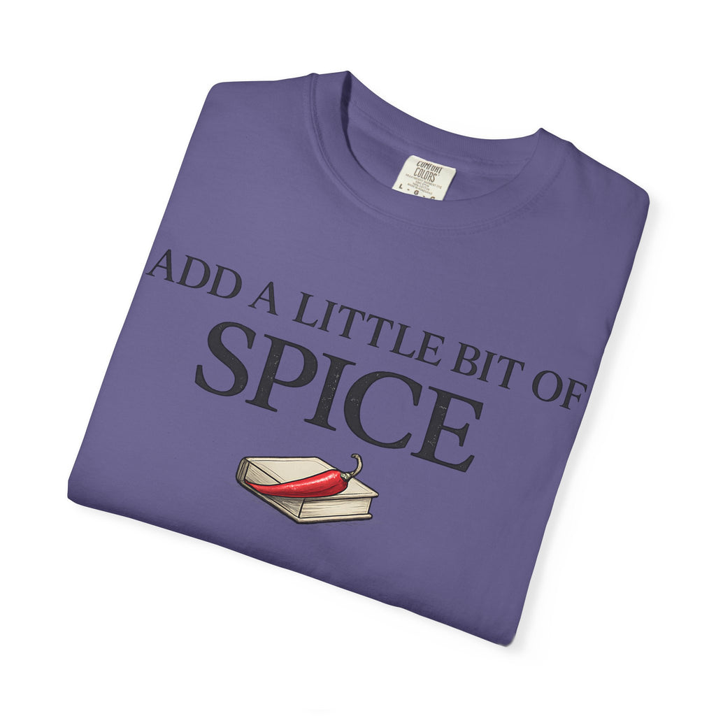 Spice Book T-Shirt — "Add a Little Bit of Spice" Graphic Tee