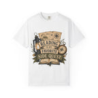 Reading Is My Favorite Side Quest T-Shirt — Adventure Book Lover Tee