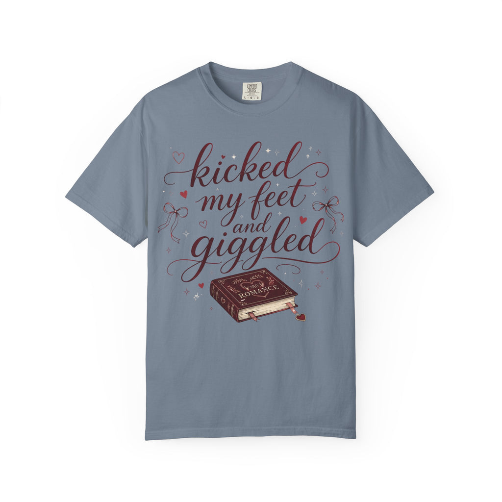 Kicked My Feet and Giggled Booklover T-Shirt
