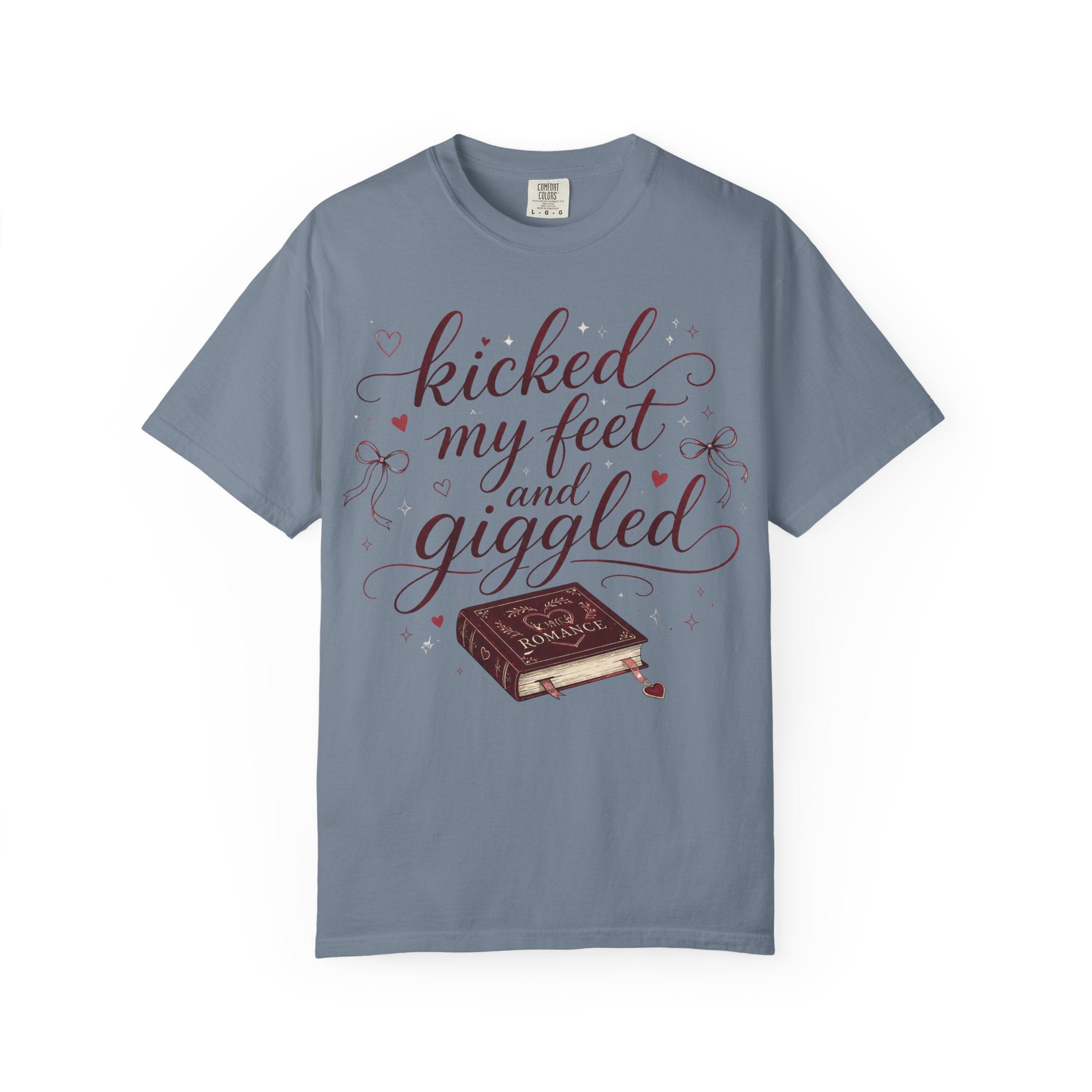 Kicked My Feet and Giggled Booklover T-Shirt