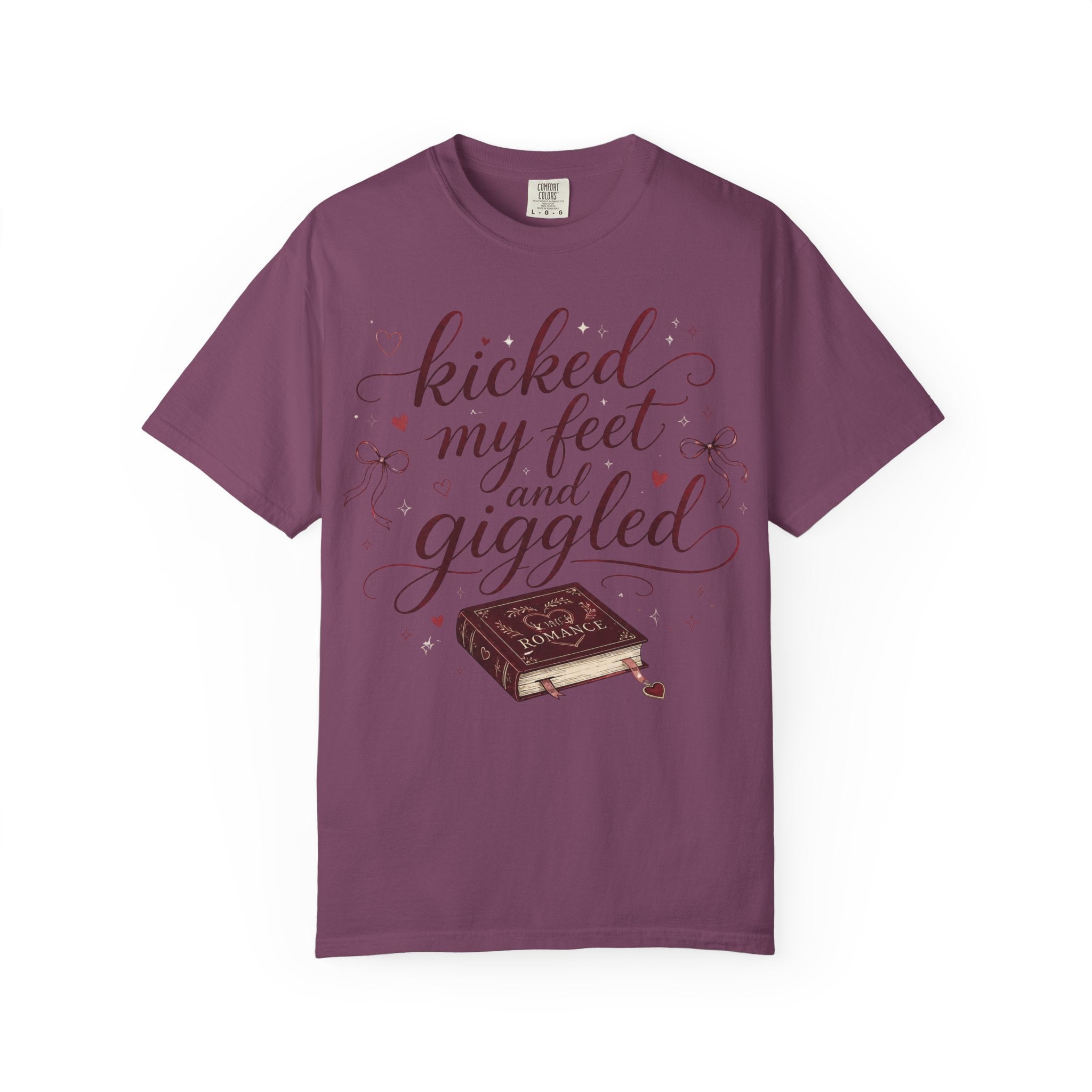 Kicked My Feet and Giggled Booklover T-Shirt