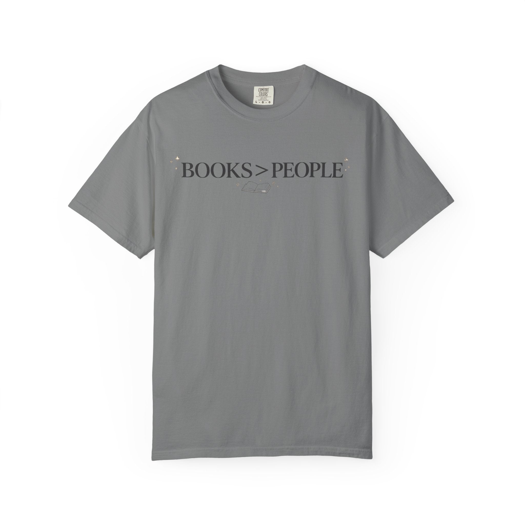 Books > People T-Shirt — Literary Quote Tee for Book Lovers