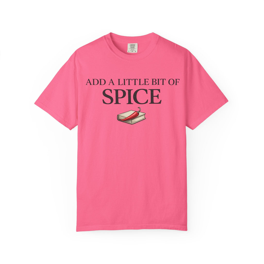 Spice Book T-Shirt — "Add a Little Bit of Spice" Graphic Tee