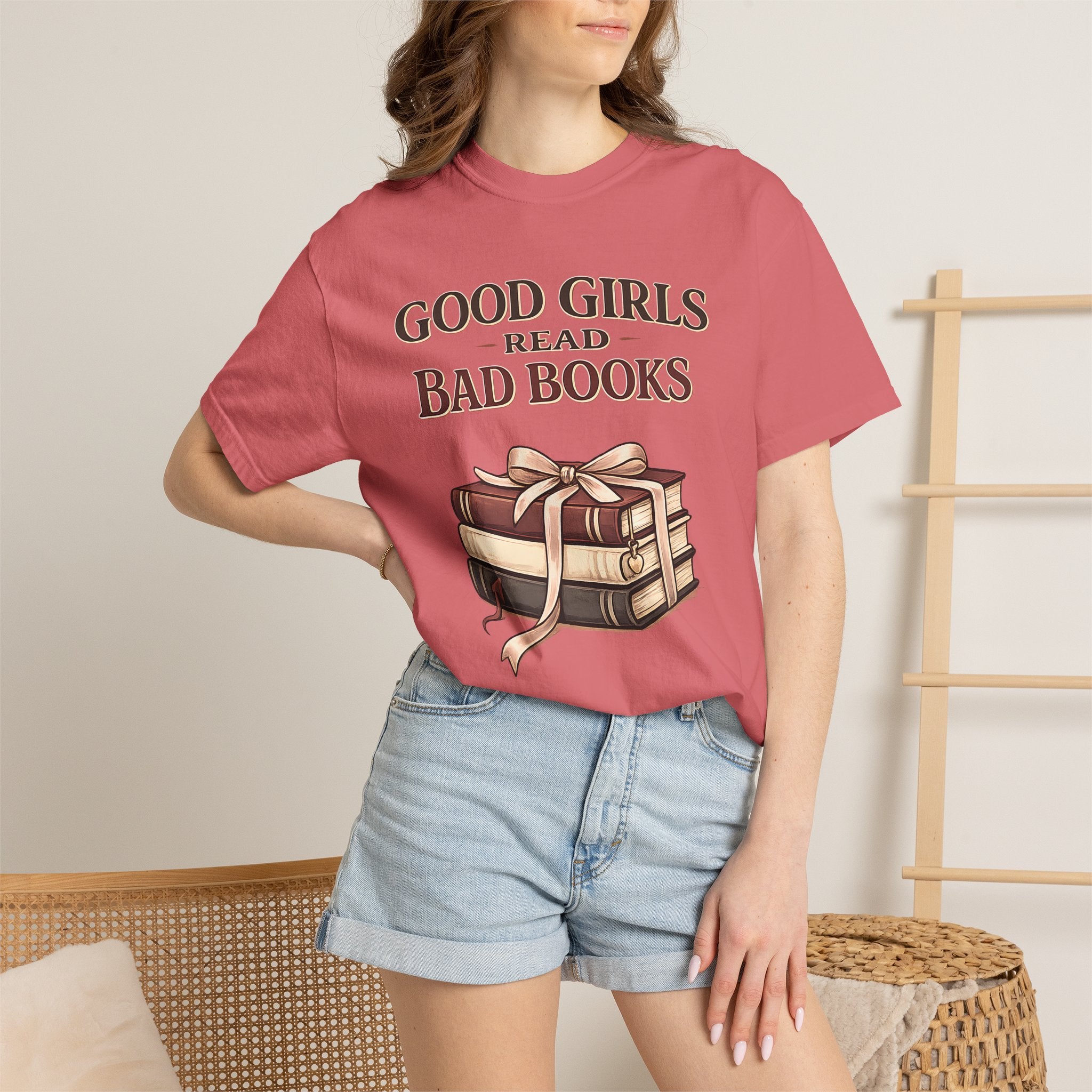 Good Girls Read Bad Books T-Shirt — Book Lover Graphic Tee
